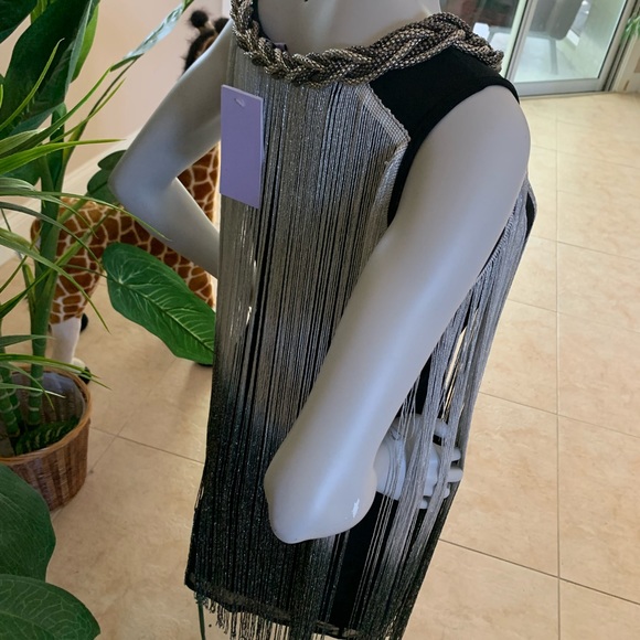 “Eden” dress with silver threads - Picture 7 of 9